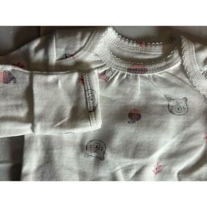 Carters Baby Girls Long Sleeve 100% Cotton‎ One Piece 3 Months Bundle Save